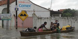 Inundatii Mexic